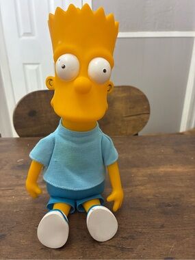 Vintage The Simpsons Bart Simpson Soft Plush Doll